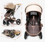 3-in-1 Deluxe Travel System – Infant Car Seat & Stroller Combo - Image 7