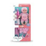 Baby Stroller with 14 Inch IC Boy Doll – Pretend Play Toy - Image 2