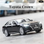 1:24 Scale Toyota Crown Die Cast Metal Alloy Car Toy – Luxury Model Vehicle - Image 2