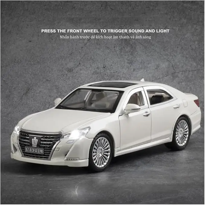 1-24-toyota-crown-die-cast-metal-alloy-car-5 1:24 Scale Toyota Crown Die Cast Metal Alloy Car Toy – Luxury Model Vehicle - Image 1