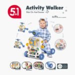 5-in-1 Baby Activity Walker Ride-On & Scooter