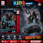 Transformers Toys Studio Series 50 Deluxe The Last Knight Movie WWII Autobot Hot Rod Action Figure