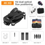 F196 4K HD Foldable Camera Drone - Image 3