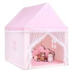 Light Weight Portable Castle Tent House for Kids Indoor and Outdoor play - Image 3
