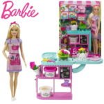 Barbie Dough Flower Shop Playset with Doll