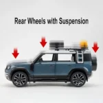 1:22 Scale Defender Die-Cast Toy Car - Image 8