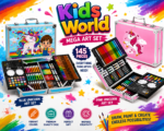 Unicorn Color Box145 Pieces Complete Art Set