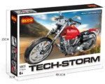 COGO-5803 / Heavy Motorcycle (Tech-Storm) / Ultra Speed Collection / Bricks Model Educational Toys for Kids Gifts / 573 PCS / 6+ - Image 4