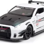 Nissan GTR 1:24 Scale Diecast Model Car Toy, Alloy Metal Pull Back Car