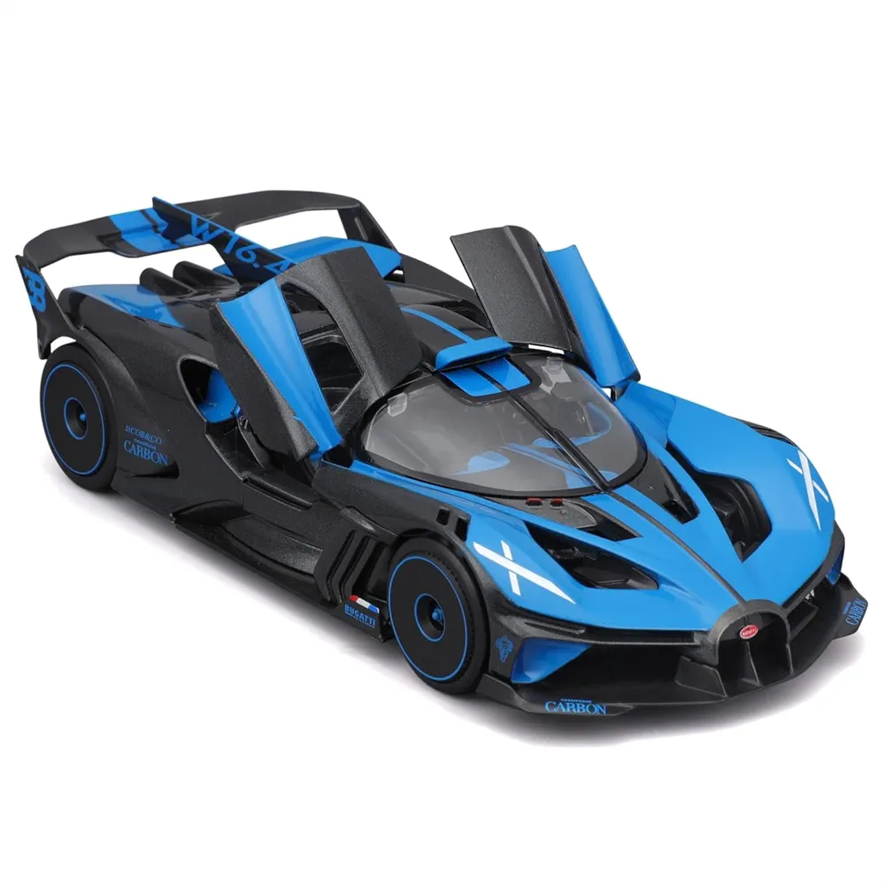 6196SmLIeIL._AC_UF1000,1000_QL80_FMwebp_ Maisto Bugatti Bolide 1:24 Model Car Blue - Image 1