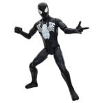 Marvel Spider-Man Titan Series Black Suit Spider-Man Action Figure (Scale 30 cm), Superhero Toy for Children from 4 Years - Image 2