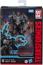 Transformers Toys Studio Series 50 Deluxe The Last Knight Movie WWII Autobot Hot Rod Action Figure - Image 4