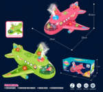Light & Sound Spray Airplane Toy for Kids - Image 2