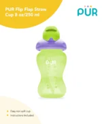 Pur Flip Straw Cup 8oz/250ml – 9005 - Image 3