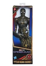 Hasbro Marvel Spider-Man Titan Hero Series 12-Inch Black and Gold Suit Action Figure Toy, Inspired By Spider-Man Movie, For Kids Ages 4 and Up - Image 2
