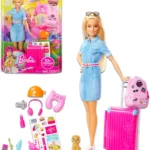 Barbie Travel Doll Playset with Suitcase & Accessories