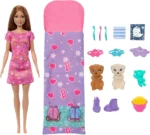 Barbie Sleepover Playset with Color Change Pets & Accessories