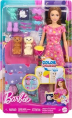 Barbie Sleepover Playset with Color Change Pets & Accessories - Image 4