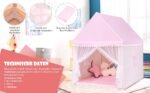 Light Weight Portable Castle Tent House for Kids Indoor and Outdoor play - Image 6