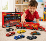 Cars Mack Transport Truck & Racing Car Play Set