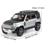 1:24 Land Rover Defender Die-Cast Model Car - Image 3