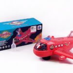 Light & Sound Spray Airplane Toy for Kids