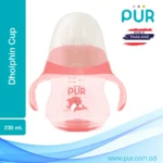 PUR Dolphin Cup with Spout 8oz (230ml) – BPA Free Baby Training Cup with Handles - Image 2