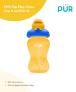 Pur Flip Straw Cup 8oz/250ml – 9005 - Image 4