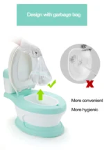 Baby High Commode Potty Trainer – Toddler Toilet Seat 1-6 Years - Image 3