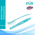 PUR Bottle & Nipple Cleaning Brush Set (2-in-1) (6107)