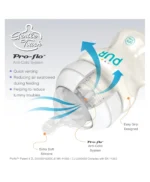 PUR Advanced Plus Wide Neck Feeding Bottle 250ml (8oz) – BPA Free | Anti-Colic | 3+ Months 9812 - Image 4