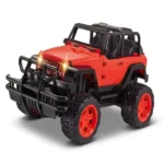 Crazy Burst Cross Country RC Jeep – 4WD Style Rechargeable Remote Control Car with LED Lights - Image 2