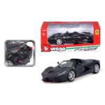 Ferrari SF90 Stradale Red with Black Top 1/24 Diecast Model Car by Bburago - Image 4