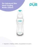 PUR Advanced Plus Slim Neck Feeding Bottle 8oz (250ml) (1802) - Image 2