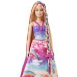Barbie Dreamtopia Rainbow Hair Styling Doll Set - Image 3