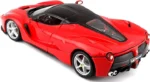 Ferrari SF90 Stradale Red with Black Top 1/24 Diecast Model Car by Bburago - Image 3