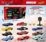Cars Mack Carrier Truck Die-Cast Car Playset with Ejection - Image 2