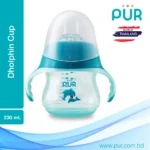 PUR Dolphin Cup with Spout 8oz (230ml) – BPA Free Baby Training Cup with Handles - Image 3