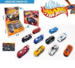 Hot Wheels 10-Piece Die-Cast Racing Car Gift Set - Image 2