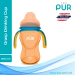 Pur Multi Grasp Drinking Cup 250ml – Soft Spout & 3 Handles (9004) - Image 3