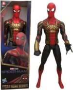 Hasbro Marvel Spider-Man Titan Heroes Series 30cm Iron Spider All-in-One Set Action Figure Toy, Inspired by Spider-Man Movies, Suitable for Children 4 Years Old and Above