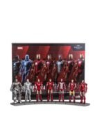 Iron Man Collectible Action Figure Iron Man MK1-MK7: The Infinity Saga Marvel 1/12 Scale ZD Toys - Image 4