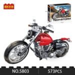 COGO-5803 / Heavy Motorcycle (Tech-Storm) / Ultra Speed Collection / Bricks Model Educational Toys for Kids Gifts / 573 PCS / 6+