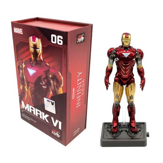 images Marvel Iron Man Mark VI 06 Action Figure - Image 1