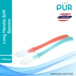 Pur Long Handle Soft Spoons (2pcs) – (5404) - Image 3