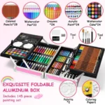 Unicorn Color Box145 Pieces Complete Art Set - Image 7