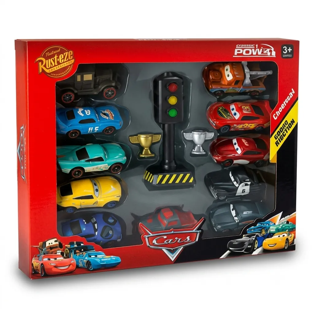 ys6x3pL4VhzeC8xB3fjhHgn3LzvB8P4fQu9e0PW3 Cars Mack Carrier Truck Die-Cast Car Playset with Ejection - Image 1