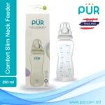 PUR Comfort Feeder Slim Neck Feeding Bottle 8oz (250ml) – 1603