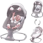 Mastela 3-in-1 Multifunctional Baby Bassinet, Rocker & Chai - Image 4