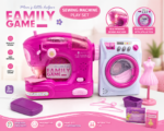 Kids Sewing Machine & Washing Machine Pretend Play Set - Image 3
